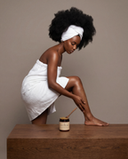 Gommage corps Africain